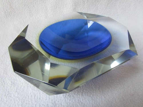 Murano glas schale überfang - glas,