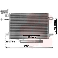 Van Wezel Klimakondensator + Trockner für Mercedes A-Klasse B-Klasse