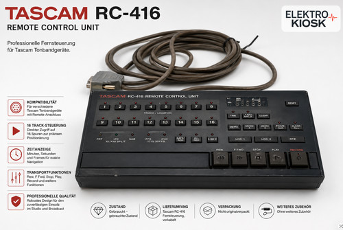 Tascam 416 fernsteuerung - tascam, rc-416