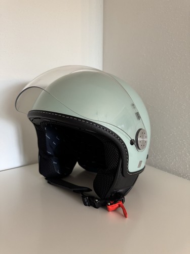 Vespa jet helm - visor, mint