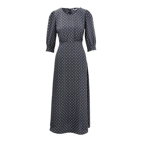 Midi maxikleid damen - midi/maxikleid, schwarz