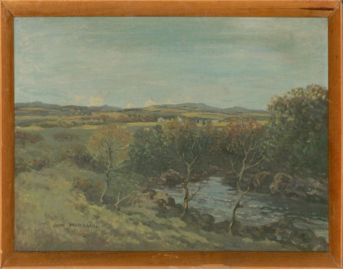 John marshall gerahmt - john, Öl