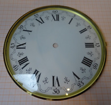 Älteres neuwertiges Zifferblatt für Regulator etc. Messingfarben D = 20,3 cm