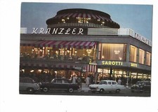 P318 AK Berlin Cafe Kranzler Sarotti alte Autos Leute bei Nacht gelaufen 1969