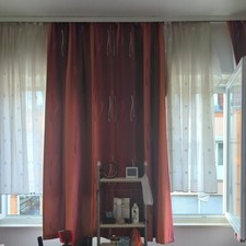 Vorhang Verdunkelungs Vorhänge Dekoschal Gardine blickdicht blackout PALERMO