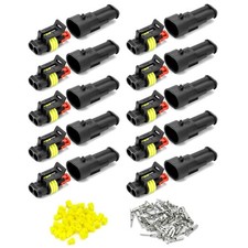 KFZ Stecker  10 Stück 2 Polig