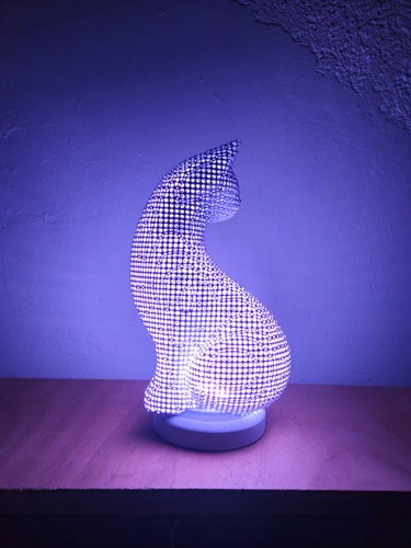 Katze led lampe - katze,