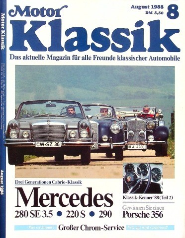 Motor klassik 1988 - motor,