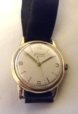 Bifora Herrenarmbanduhr 14 K. 585 Gold Erstes Automatikwerk Deutschlands 1951/54