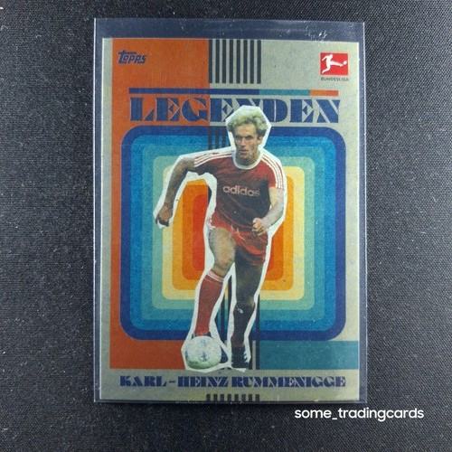Topps karl heinz rummenigge - topps, fc