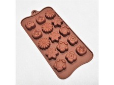 Pralinenform SilikonRose Blume