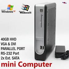 NANO MINI COMPUTER PC FÜR WINDOWS XP PRO DOS OLD GAMES PARALLEL LPT RS-232 COM