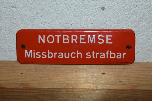 Original altes emailschild - original,