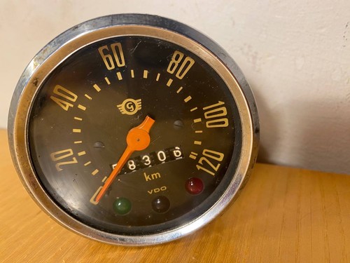 Vintage tacho oldtimer auto - tacho,