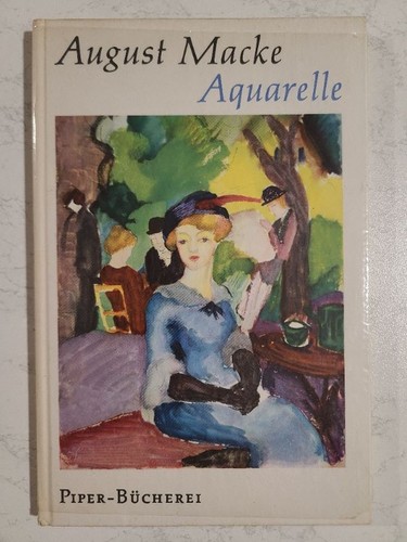 August macke aquarelle - august,