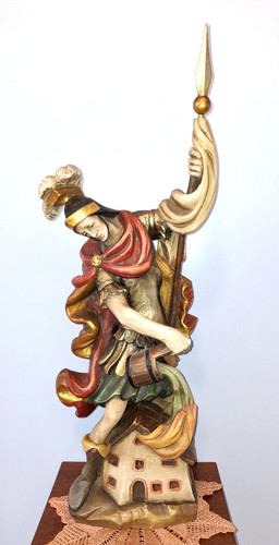 Holzfigur geschnitzt hl - holzfigur,