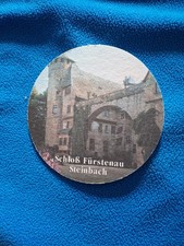Bierdeckel Schloß Fürstenau Steinbach - Schmucker