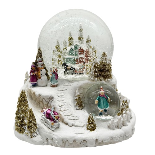 Schneekugel spieluhr - schneekugel,