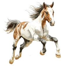 100x stickers horse - 100x,