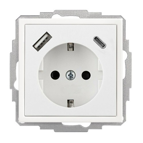 Steckdose mit usb c - mit, -c