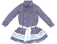 CAKEWALK Langarm-Kleid Hemdblusenkleid Cupcake - Gr. 116 blau