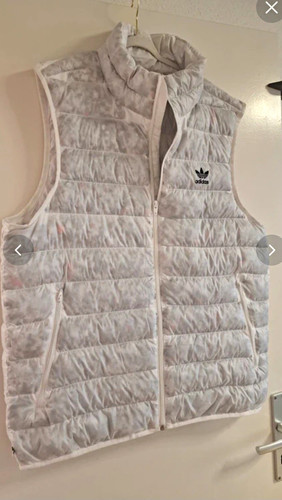Adidas herren steppweste weiß - herren,