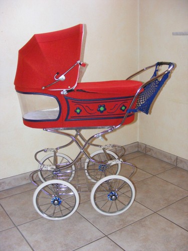 Großer panorama puppenwagen - großer, +