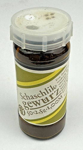 Ddr schaschlik gewürz - ddr, neu