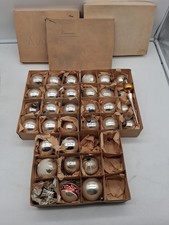 33x Weihnachtsbaumkugel, DDR