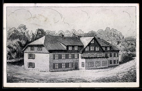 Künstler schorfheide - künstler-ak,