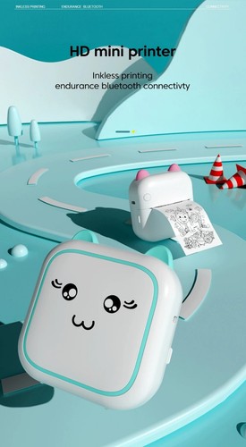Mini etiketten thermodrucker - etiketten,