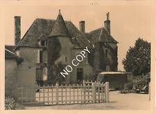 Foto WK2  Generalstab Sitz  im Schloß Frankreich X182