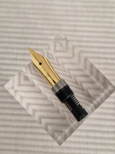 Pelikan m200 edelstahl - f,