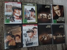 7 x John Wayne DVD Sammlung