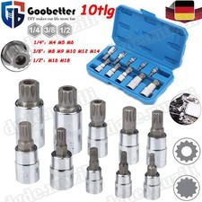 10tlg vielzahn steckschlüssel - 10tlg,