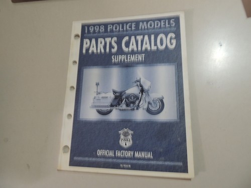 1998 harley davidson police - harley-davidson,