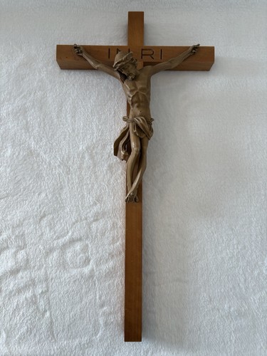 Holz kruzifix wandkreuz - kruzifix, mit