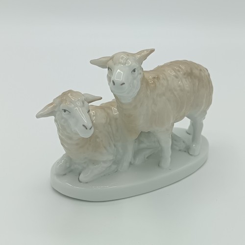 Porzellanfigur schafe lämmer - schafe,