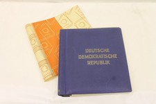 Altes Schaubeck Briefmarkenalbum Vordruckalbum mit original Umschlag DDR