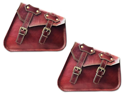 Leder satteltaschen - leder,