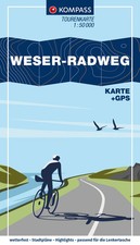 Kompass fahrrad tourenkarte - kompass, fahrrad-tourenkarte