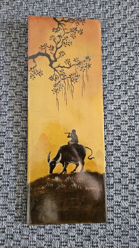 Asiatisches lackbild motiv - lackbild,