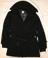 OAKLEY Frauen Mantel/Jacke Gürtel schwarz Gr.w.M-L(38-40) FR/IT/ESP-XL US-L UK-L