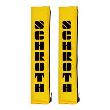Schroth Gurtpolster gelb 2" (50mm) mit Flock - 1 Paar