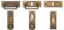 Antik Möbel Beschlag Griff