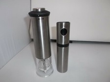 Edelstahl Elektrische-Gewürzmühle +Essigspüher von Studio