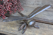 ❤️ Kleine Libelle aus  Gusseisen zum stellen Nostalgie Landhaus Garten Teich  ❤️