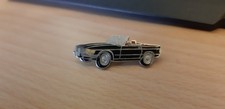 Auto Pin++Mercedes Benz SL++ W 107 schwarz++rote Sitze++Sammlung++