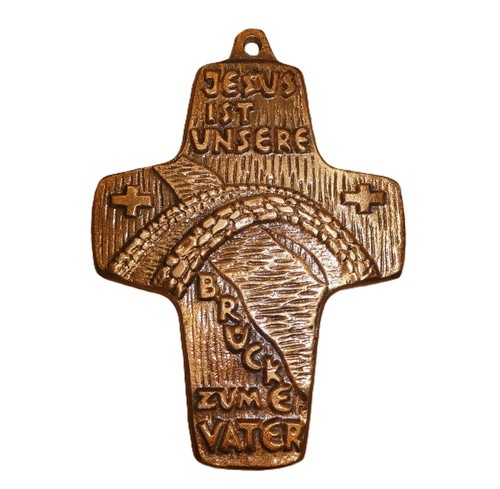 Bronzekreuz wandkreuz 5cm x - wandkreuz,