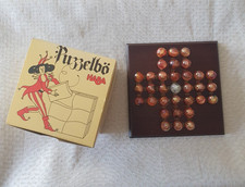 Solitär Spiel und Puzzle Puzzelbö 18 Holzteile von Haba